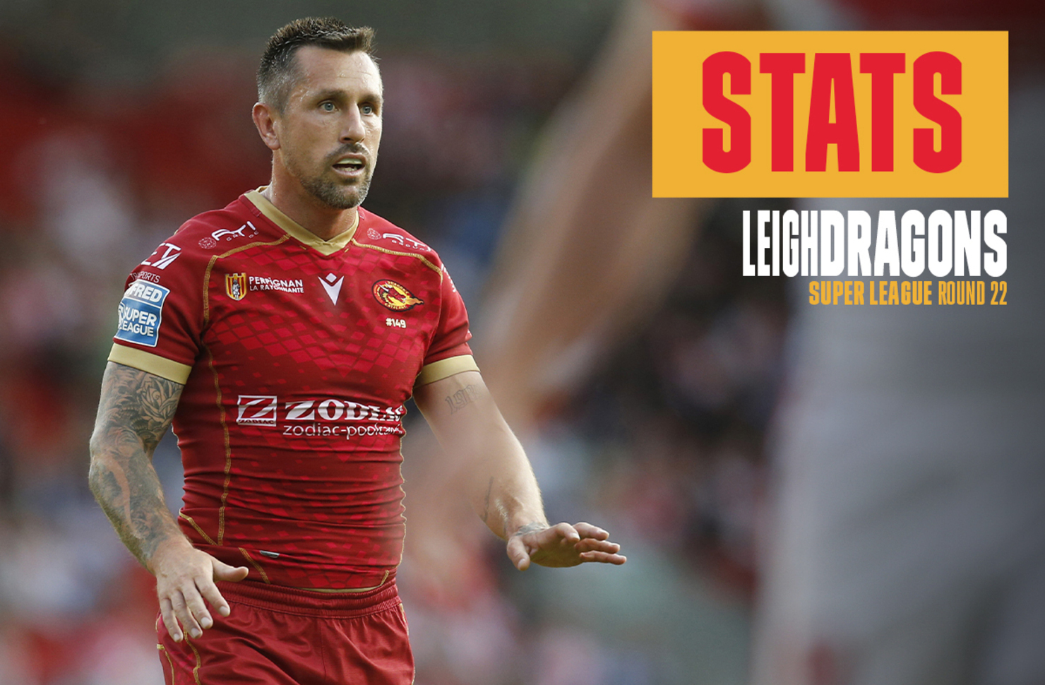 Dragons Catalans › News › 2023 › August › Leigh vs Dragons the stats