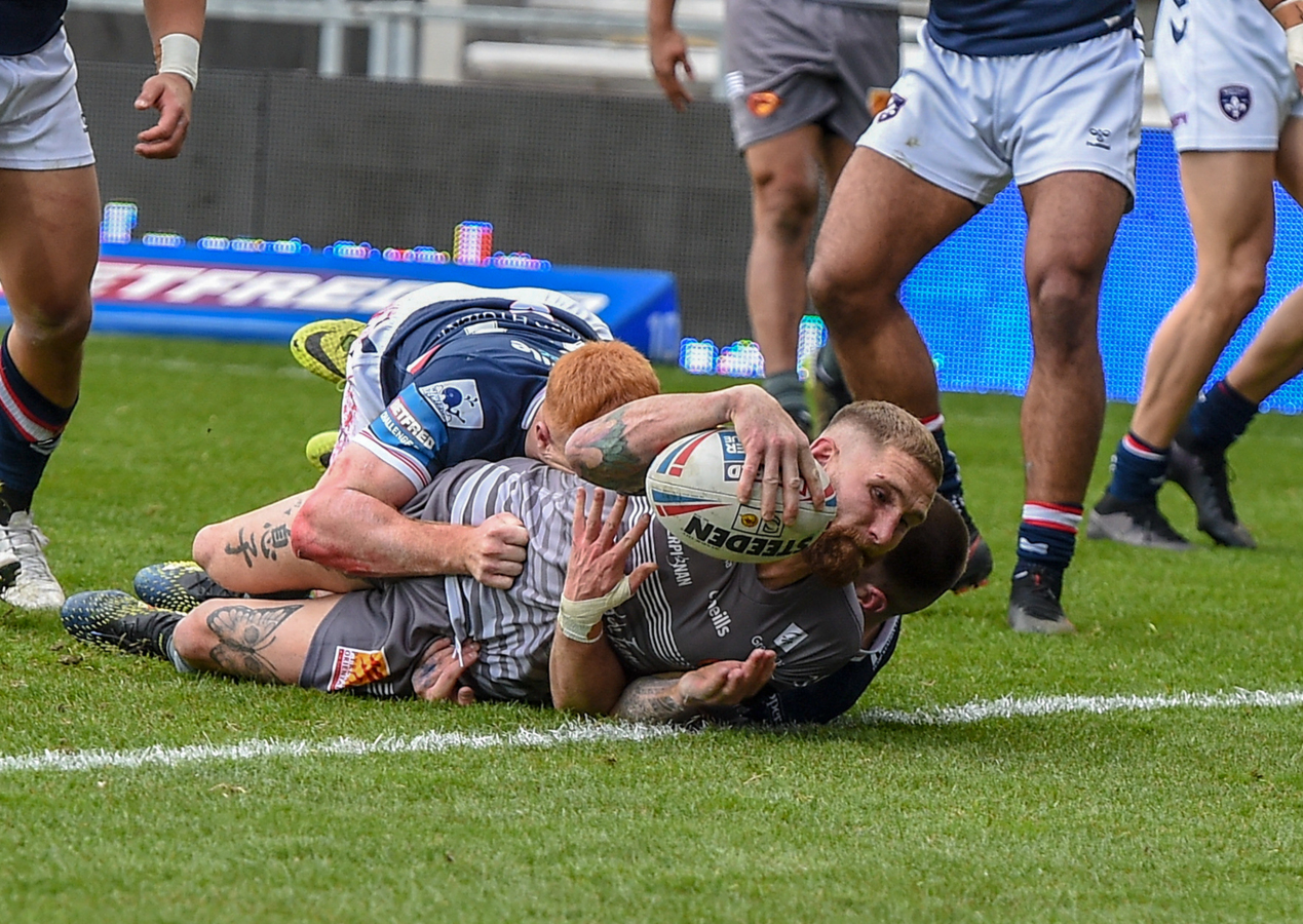 20) TRY 1 Sam Tomkins. RLCUP.Dragons v Trinity.Sat10thApr2021.© MATTHEW MERRICK PHOTOGRAPHY